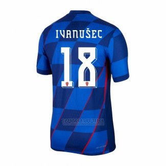 Camisola Croacia Jogador Ivanusec 2º 2024