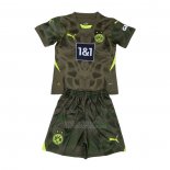 Camisola Dortmund Goleiro 1º Crianca 2024-2025