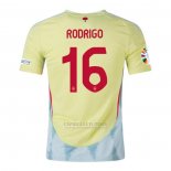 Camisola Espanha Jogador Rodrigo 2º 2024