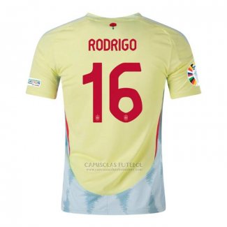 Camisola Espanha Jogador Rodrigo 2º 2024