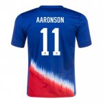 Camisola Estados Unidos Jogador Aaronson 2º 2024