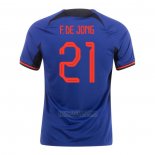 Camisola Holanda Jogador F.de Jong 2º 2022
