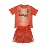 Camisola Inter de Milao Goleiro Crianca 2025-2026 Laranja