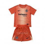 Camisola Inter de Milao Goleiro Crianca 2025-2026 Laranja