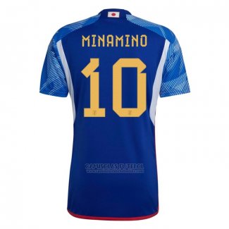 Camisola Japao Jogador Minamino 1º 2022