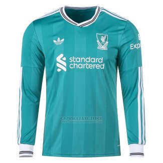 Camisola Liverpool 3º Manga Comprida 2025-2026