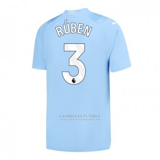 Camisola Manchester City Jogador Ruben 1º 2023-2024