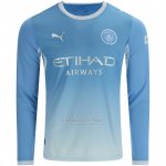 Camisola Manchester City 1º Manga Comprida 2026-2027