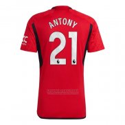 Camisola Manchester United Jogador Antony 1º 2023-2024