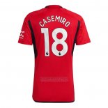 Camisola Manchester United Jogador Casemiro 1º 2023-2024