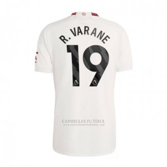 Camisola Manchester United Jogador R.varane 3º 2023-2024