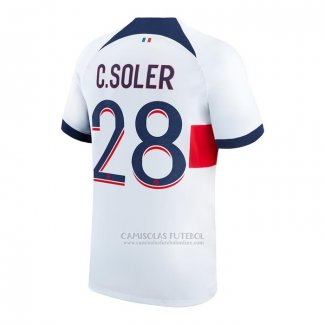 Camisola Paris Saint-Germain Jogador C.soler 2º 2023-2024