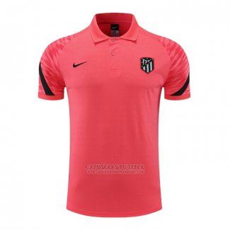 Camisola Polo del Atletico Madrid 2022-2023 Rosa