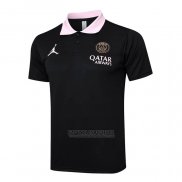 Camisola Polo del Paris Saint-Germain Jordan 2024-2025 Preto