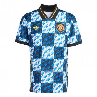 Camisola Pre Match del Manchester United 2025-2026 Azul