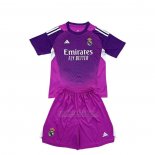 Camisola Real Madrid Goleiro Crianca 2025-2026 Purpura