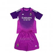 Camisola Real Madrid Goleiro Crianca 2025-2026 Purpura