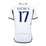Camisola Real Madrid Jogador Lucas V. 1º 2023-2024