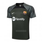 Camisola de Treinamento Barcelona 2023-2024 Verde Oscuro