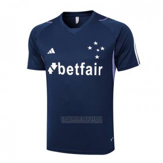 Camisola de Treinamento Cruzeiro 2023-2024 Azul