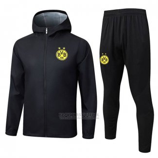 Fato de Treino Blusao del Dortmund 2025-2026 Preto