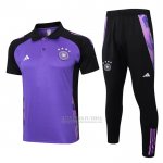 Conjunto Polo del Alemanha 2024-2025 Purpura