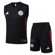 Fato de Treino Ajax Sin Mangas 2025-2026 Preto