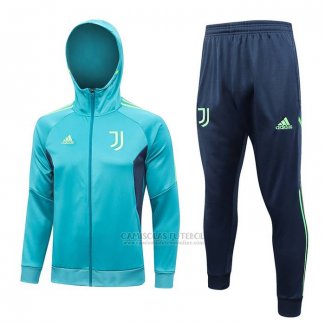 Fato de Treino Hoodie Juventus 2023-2024 Verde