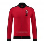 Jaqueta AC Milao 2023-2024 Vermelho