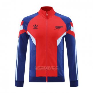 Jaqueta Arsenal 2024-2025 Vermelho Azul