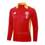 Jaqueta Bayern de Munique 2024-2025 Vermelho Amarelo