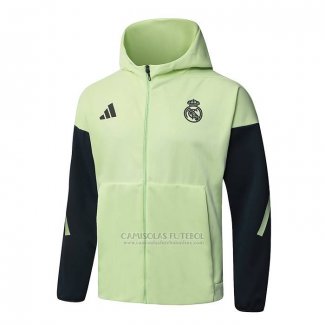 Jaqueta Hoodie Real Madrid 2025-2026 Verde