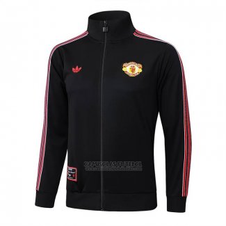 Jaqueta Manchester United 2025-2026 Preto
