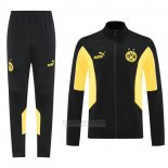 Jaqueta de Treinamento Dortmund Crianca 2025-2026 Preto