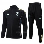 Jaqueta de Treinamento Juventus Crianca 2025-2026 Preto