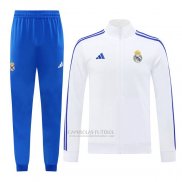 Jaqueta de Treinamento Real Madrid 2024-2025 Branco