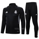 Jaqueta de Treinamento Real Madrid Crianca 2025-2026 Preto
