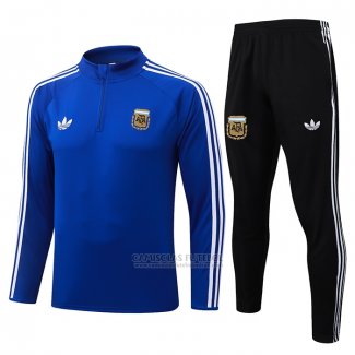 Sueter de Treinamento Argentina Crianca 2026-2027 Azul