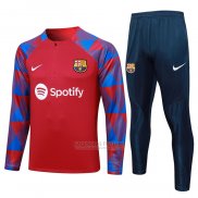 Sueter de Treinamento Barcelona 2023-2024 Vermelho