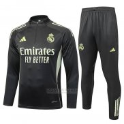 Sueter de Treinamento Real Madrid 2025-2026 Cinza Verde