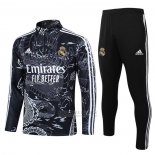 Sueter de Treinamento Real Madrid Crianca 2023-2024 Preto