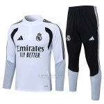 Sueter de Treinamento Real Madrid Crianca 2026-2027 Branco
