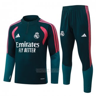 Sueter de Treinamento Real Madrid Crianca 2026-2027 Verde