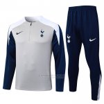 Sueter de Treinamento Tottenham Hotspur 2025-2026 Cinza Azul