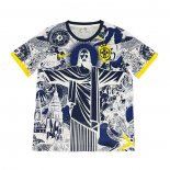 Tailandia Camisola Brasil Jesus 2025-2026 Cinza