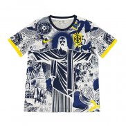 Tailandia Camisola Brasil Jesus 2025-2026 Cinza