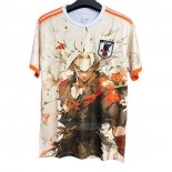 Tailandia Camisola Japao Samurai 2025-2026 Branco Laranja