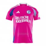 Tailandia Camisola Schalke 04 04 Goleiro Pink October 2024-2025