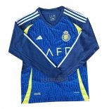 Camisola Al Nassr 2º Manga Comprida 2024-2025