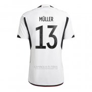 Camisola Alemanha Jogador Muller 1º 2022